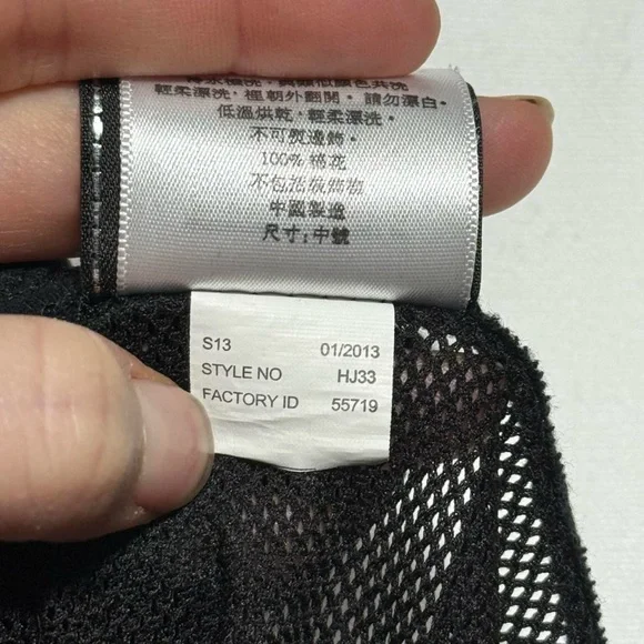 Harley Davidson Mesh Tank Top Black 2013 Embroidered Y2K Biker Size M 2013 - Picture 6 of 6